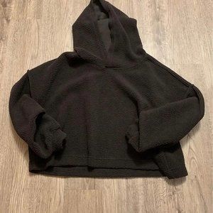 Warm Hug Sherpa Cropped Hoodie! Size S-M. Lauriebelle's Brand!
